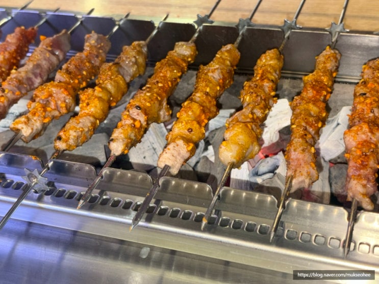  신림양꼬치 연말회식 하기좋은 당곡역 맛집 온면 꿔바로우