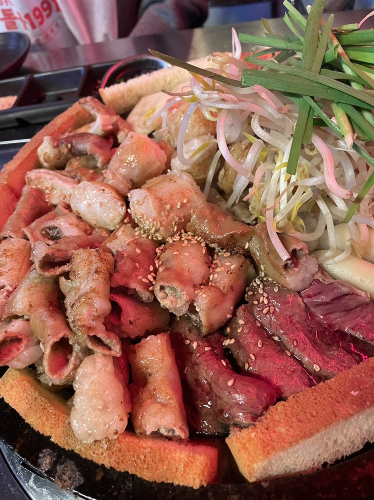  동명동맛집/ 이놈이놈 곱이 튼실하네.. 돌곱1991 동명직영점  나만의웨이팅꿀팁