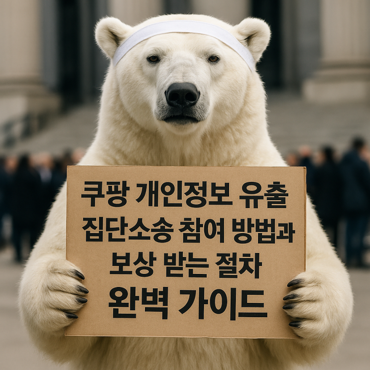  쿠팡 개인정보 유출 집단소송 참여 방법과 보상 받는 절차 완벽 가이드