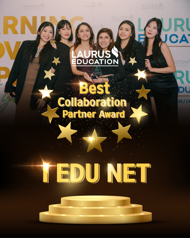  [호주 유학] 아이에듀넷 유학원, Best Collaboration Partner Award 수상! -Laurus Education | 호주 유학 전문 아이에듀넷 멜번