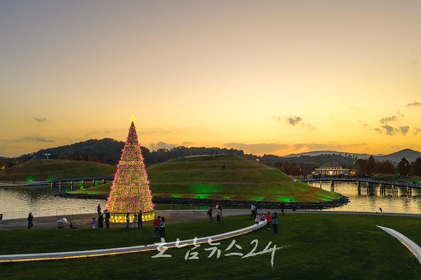  ‘바쁜 산타도 쉬어가는 산타가든’, 별이 내린 순천만국가정원 크리스마스가 된다