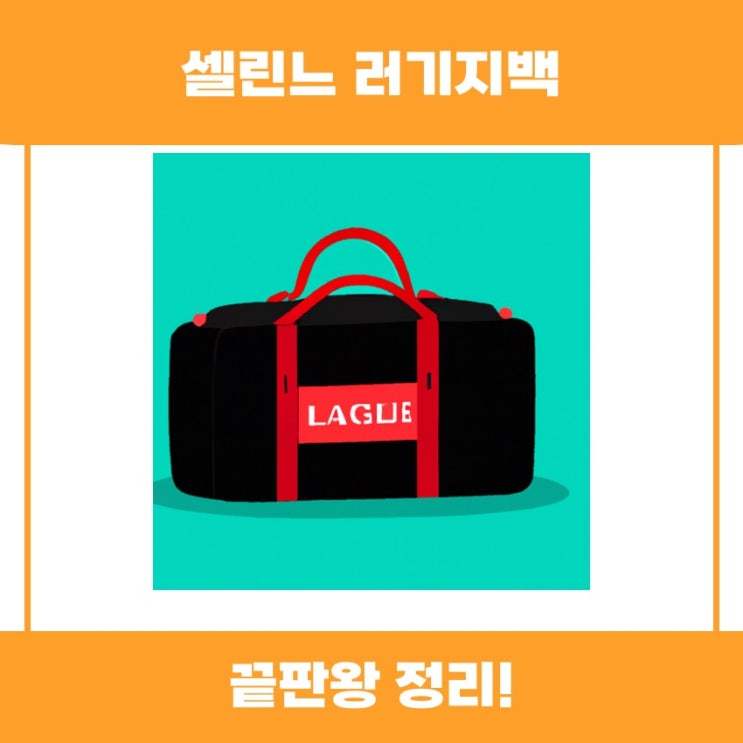  셀린느 러기지백의 매력 알아보기
