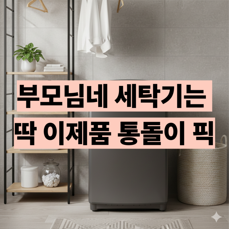  TR16MK2 LG 통돌이 세탁기 16KG 후기 부모님께 딱