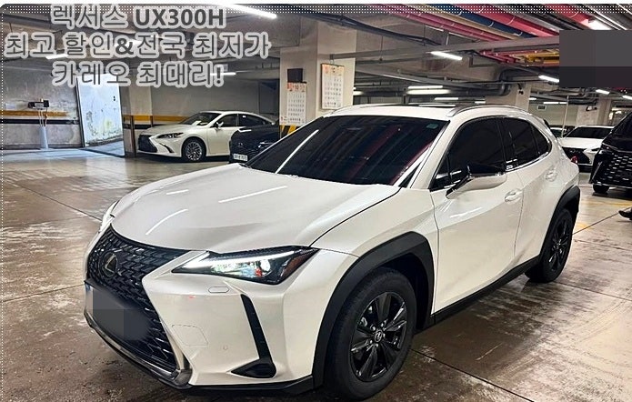  렉서스 UX300h 가격 시원하게 쏘겠습니다!!