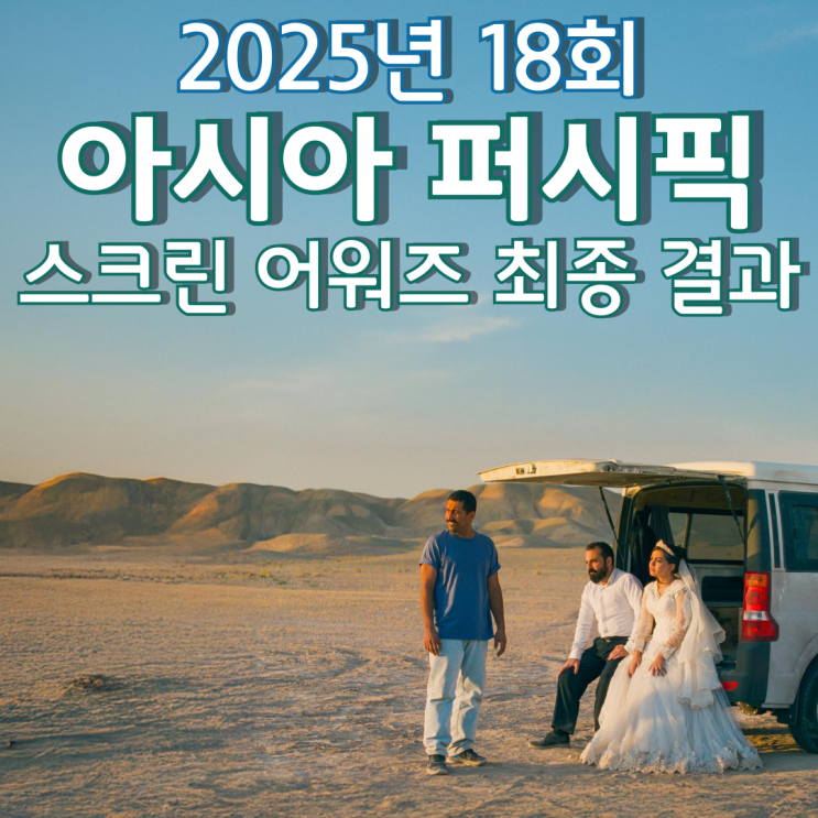  2025년 18회 아시아 퍼시픽 스크린 어워즈 최종 결과