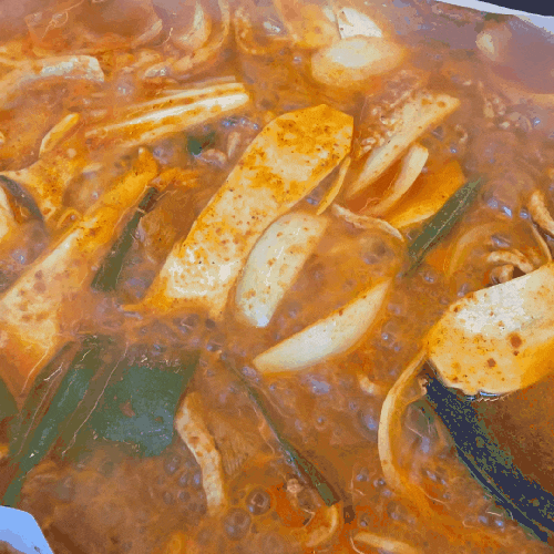  부천맛집 옥길동 큰사위오리집, 캠핑느낌 가득한 오리도리탕 점심 후기