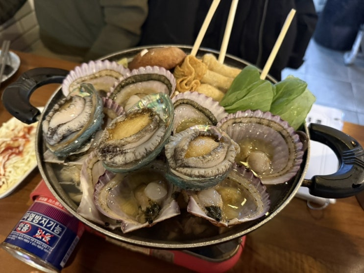  원종동맛집 싱싱한해산물과 고기도함께 먹을수 있는 전복파는청년 / 원종동포차추천