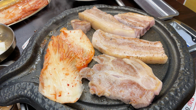  [수지/고기] 삼겹식당 용인죽전점_목살이 맛있는 동네 고깃집. 볶음밥은 꼭 시키기!