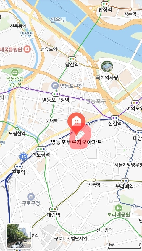  영등포푸르지오 내맘대로 입지분석