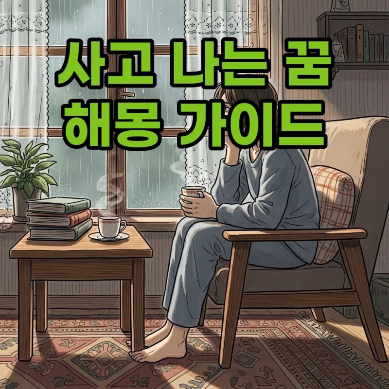 사고 나는 꿈, 단순한 흉몽이 아닌 깊은 의미를 찾아봐요