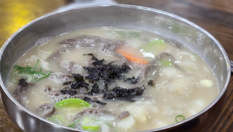  새절역 인근 북가좌동 대림시장 봉평옹심이메밀칼국수 내돈내산 후기