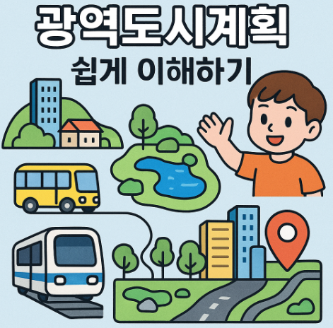  광역도시계획이란? 예시와 함께 아주 쉽게 정리한 생활형 설명