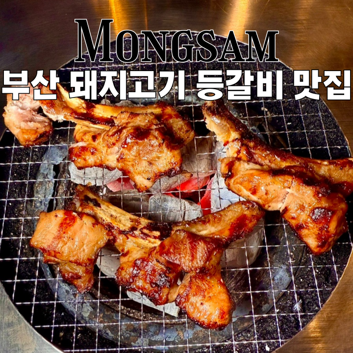  광안리맛집 몽삼 : 돼지고기 특수부위 등갈비 맛집 [부산 광안리]