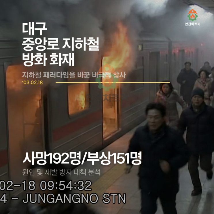  [참사 분석] 대구 지하철 화재가 바꾼 대한민국: 불타지 않는 의자와 철도안전법의 탄생