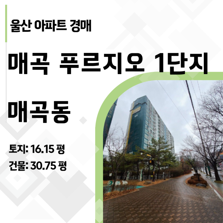  울산 매곡푸르지오 40평 아파트 경매 2억 4천? 매각불허가 물건 재분석 (2023타경100195)
