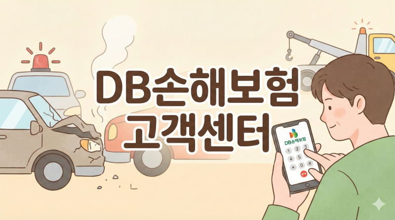 DB손해보험 고객센터 주요 연락처 및 업무 안내