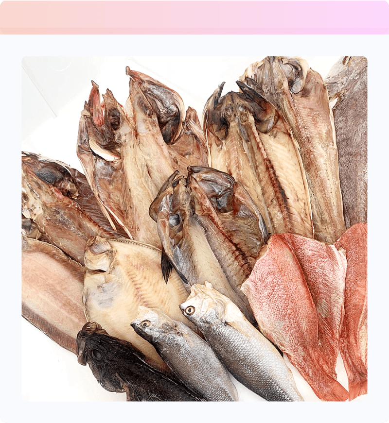 동해 바다를 집으로! 속초 생선아줌마 반건조 생선, 48% 할인에 꿀맛 레시피까지?