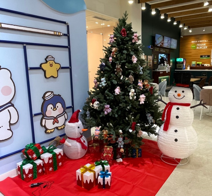  인천 서구 크리스마스 선물 구매 명소 누리 플러스 누리 프렌즈 카페, 몬치치 인형 천국