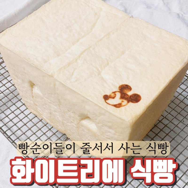 화이트리에식빵 만들기 버터풍미 하얀식빵 손반죽법 레시피