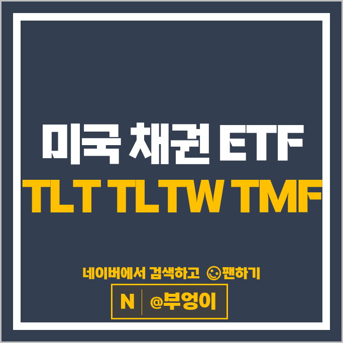미국 채권 ETF 투자 방법 TLT 커버드콜 TLTW 레버리지 TMF