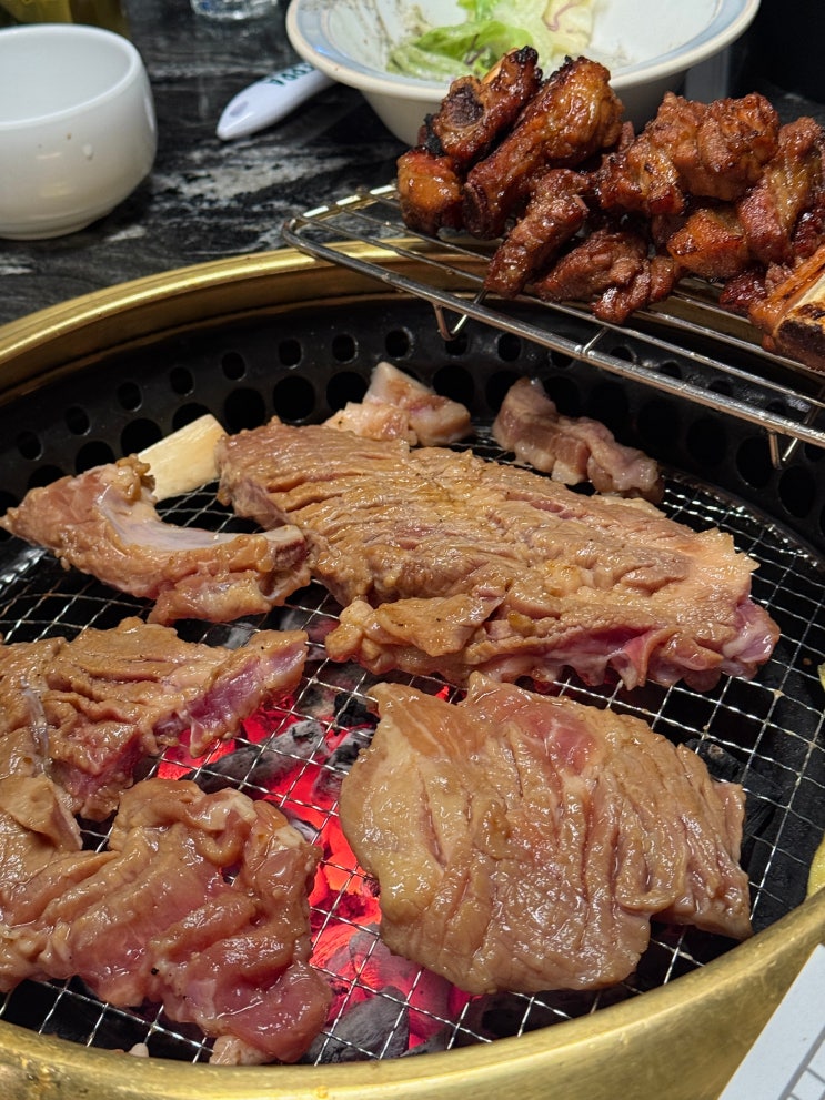  왕십리 돼지갈비 맛집 행당동 금돈옥 내돈내산 웨이팅 후기