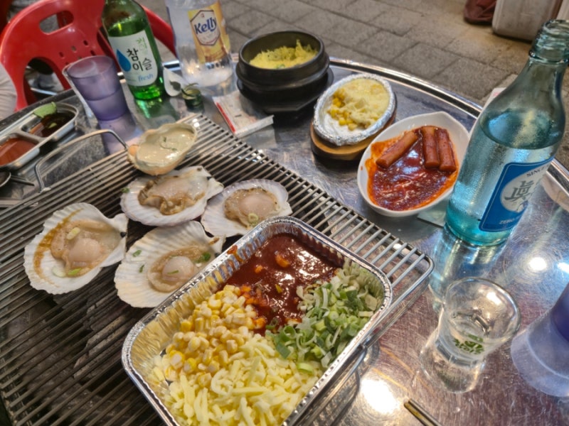 대구 칠성시장 조개구이 맛집 '인천상륙작전'
