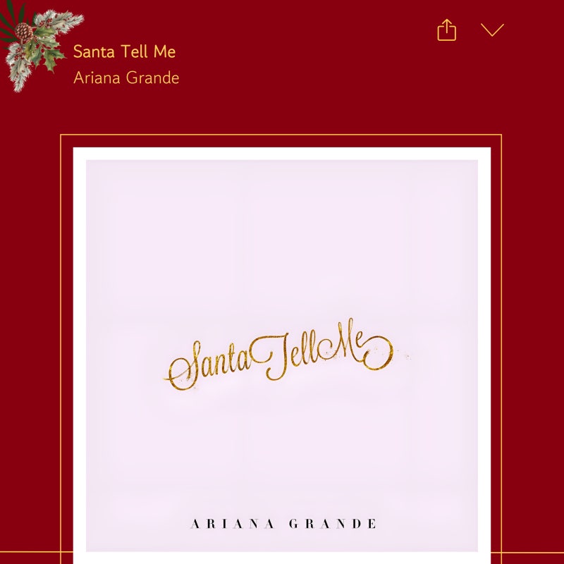 [크리스마스 팝송]⛄️Ariana Grande - Santa Tell me 가사/해석/번역/듣기/추천
