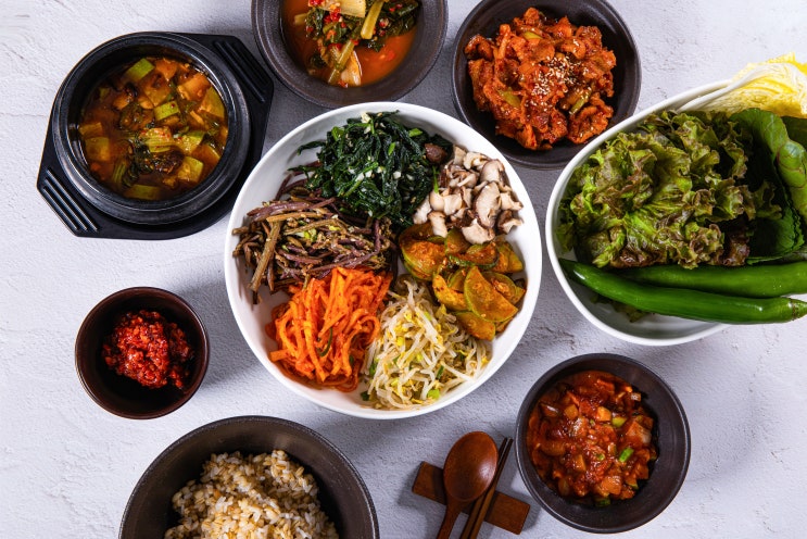  영월 주천 맛집, 온담 보리밥 메뉴 촬영부터 메뉴판까지