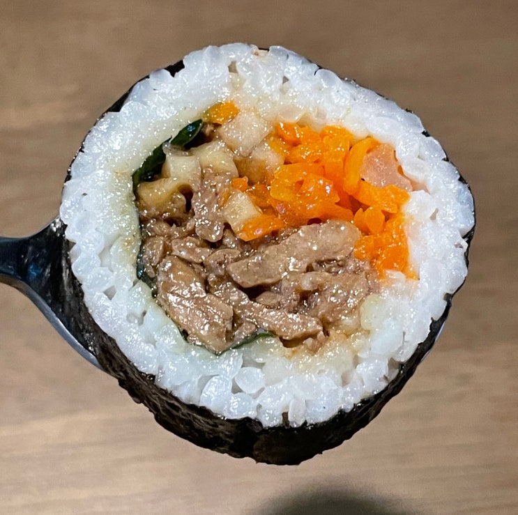  cu편의점 김밥 추천 정성진불고기김밥