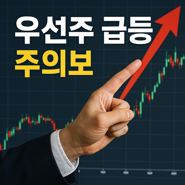  우선주 급등 주의보, 삼성중공우 흥국화재우 이상 과열 현상과 괴리율의 함정 분석