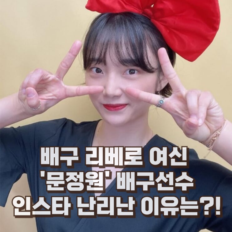  문정원 배구선수 인스타 프로필 연봉은? 리베로 키