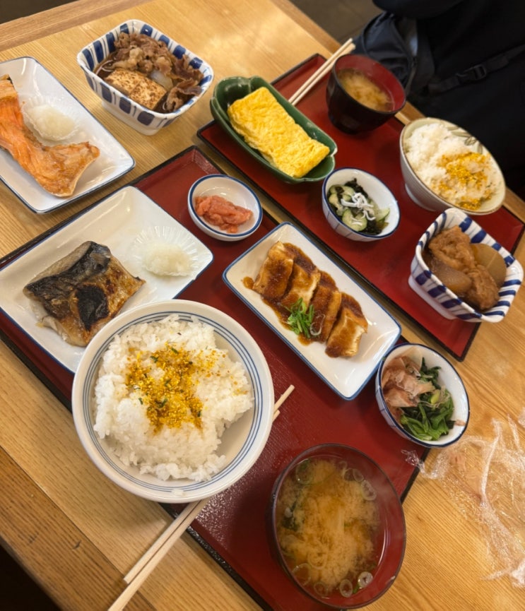  오사카 집밥 느낌 나니와닛폰바시 식당