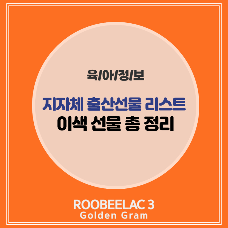  지역별 지자체 출산선물 리스트 총정리 경기도 고양시 울산 원주 영천 by. 덴마크 슈퍼 프리미엄 분유 루비락 3