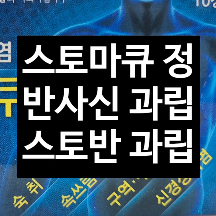 반하사심탕(스토마큐·반사신·스토반) - 구역·구토·묽은 변 동반 소화불량에, 술약으로만 ....