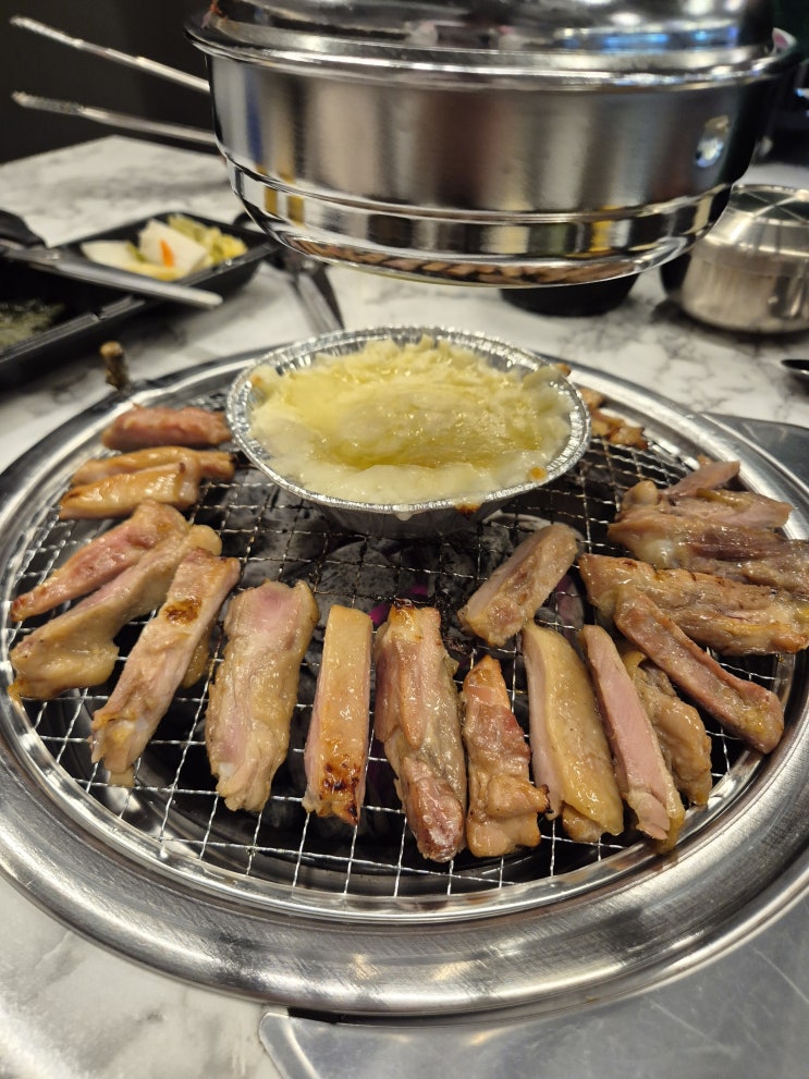  동두천맛집 꼬꼬숯불닭갈비 - 숯불향이 잘 배어있는 구워먹는 닭갈비