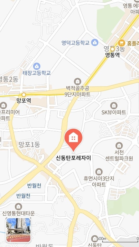  신동탄포레자이 내맘대로 입지분석