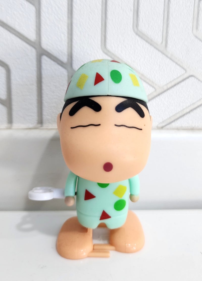 씰룩씰룩 귀여움 폭발! 짱구는 못말려 태엽 피규어 리뷰!