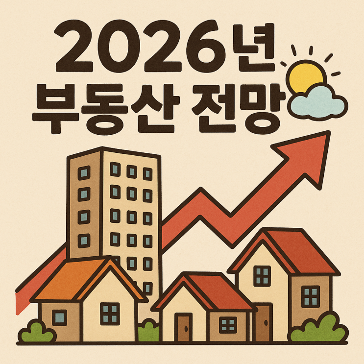 2026년 부동산 전망, 집값 상승과 하락의 갈림길 (서울 입주 물량, 금리 인하, 전세가 영향 분석)