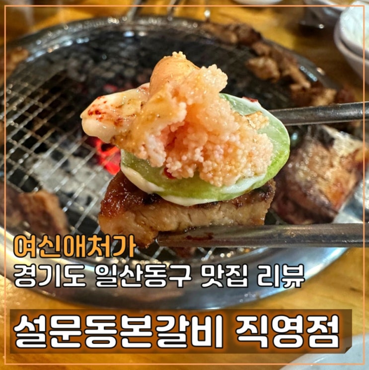  파주 퍼스트가든 고기집, 일산 돼지갈비 맛집, 설문동본갈비 직영점