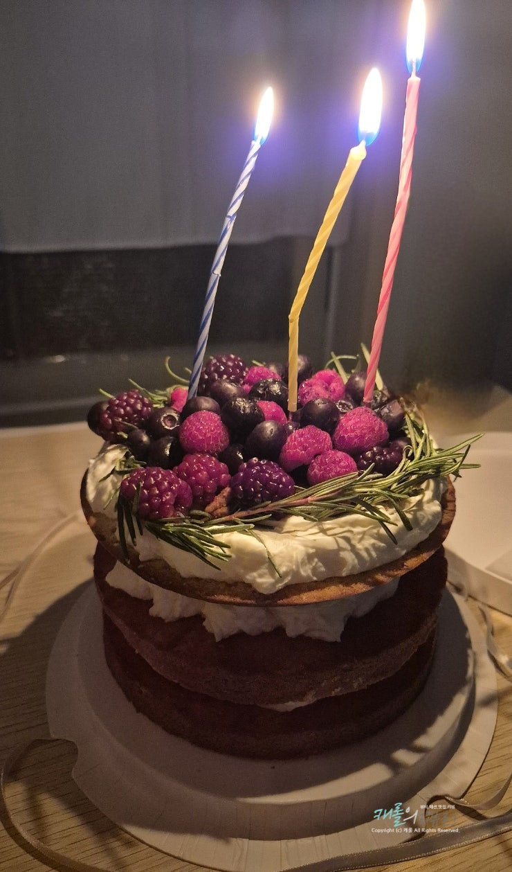마곡 수제케이크 맛집, 생일케이크 주문 가능한 감성디저트샵 엘리케이커 홀케이크 수령후기