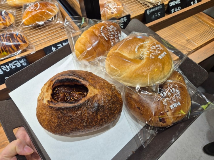  별내 맛집 카페 소금빵 베이글 무화과 깜바뉴 별동네 베이커리