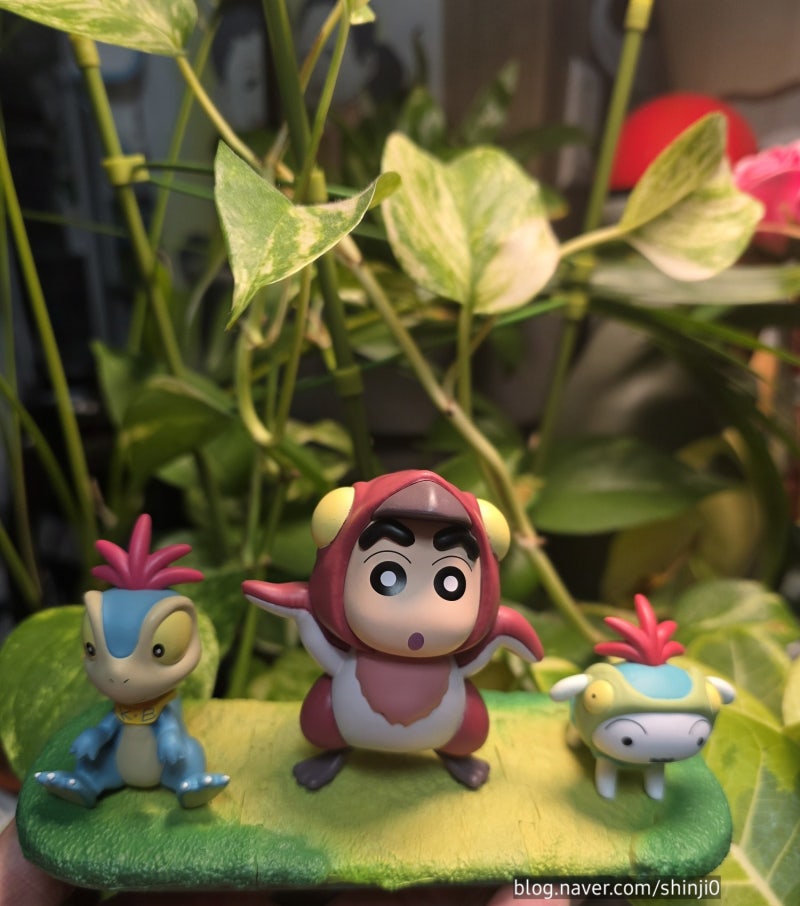 짱구 극장판 우리들의 공룡일기 CGV 콤보 피규어