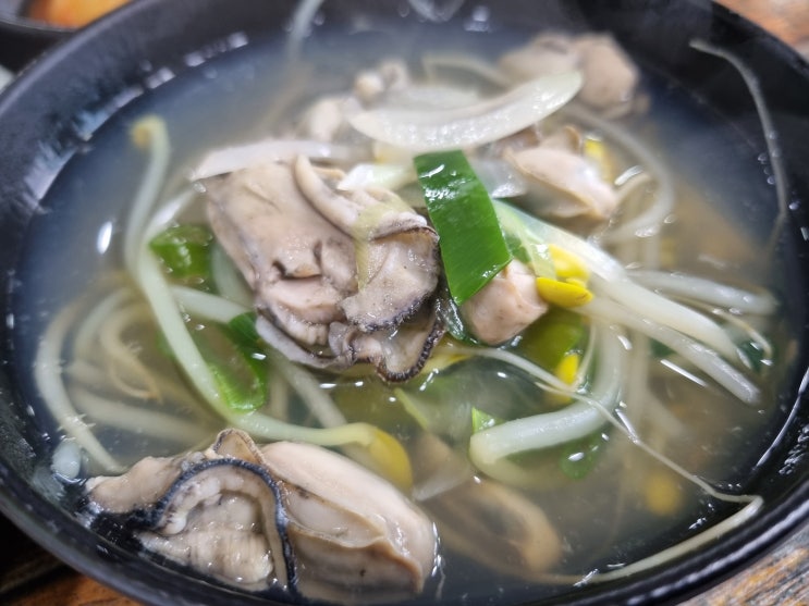 안면도현지인맛집 육교식당 아이와 함께 굴해장국 재방문후기