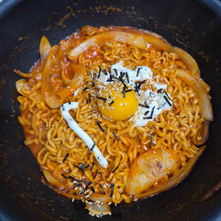  불닭에 미친 사람의 지락실불닭 1인분 레시피 상세 솔직후기