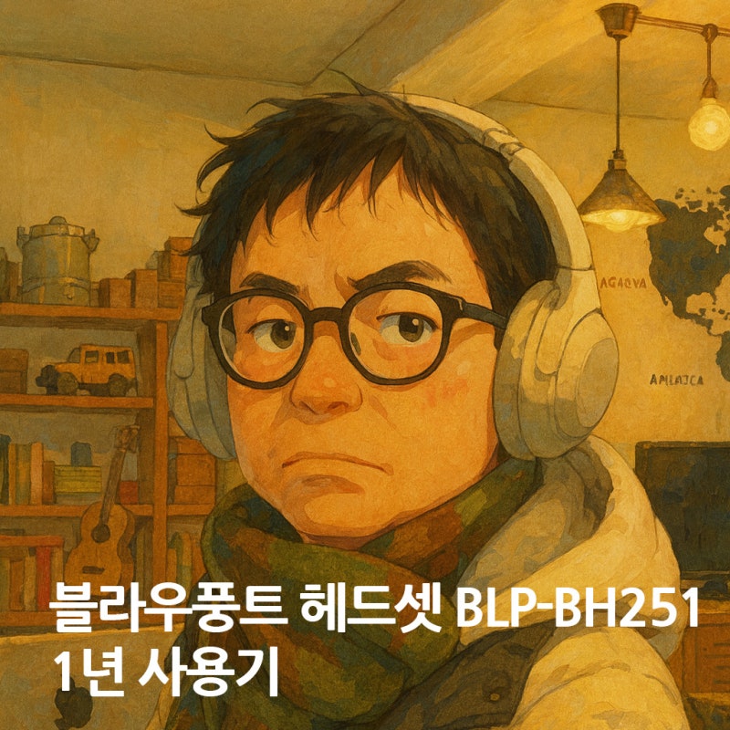 블라우풍트 노이즈캔슬링 블루투스 헤드셋 BLP-BH251 사용기