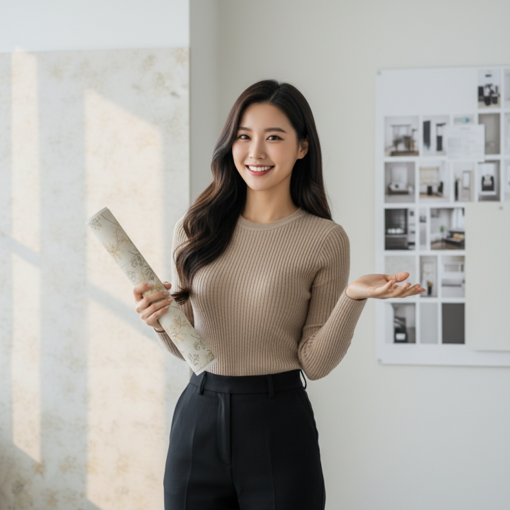  합지 실크 벽지_ 후회 없는 도배 선택 기준