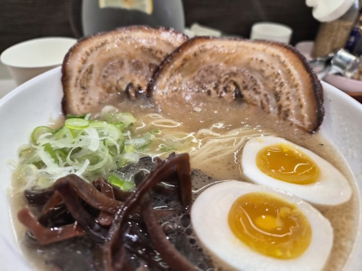 팔용동 라멘 맛집 - 하치류라멘에서 라멘의 진심을 느끼다.