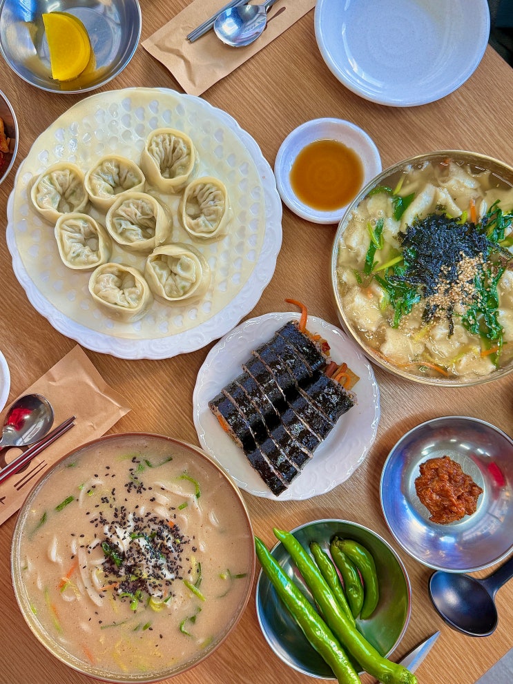  구미 문성 맛집 가성비 좋은 칼국수 점심 혼밥 원국수집