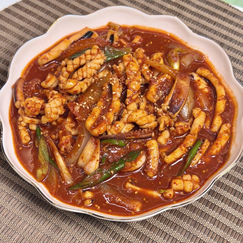 오징어 두루치기 레시피 저녁 집밥 메뉴로 딱