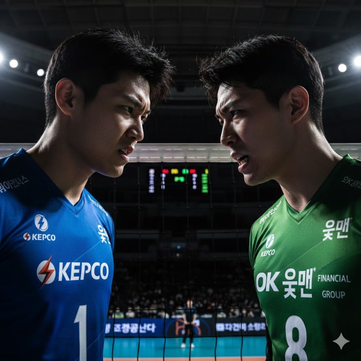  V-리그 승부 예측 | 한국전력 vs OK저축은행, '철벽 신영석'이 승패를 가른다 (분석)